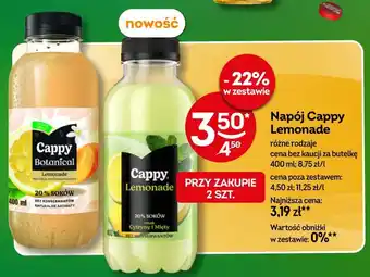 Żabka Napój Cappy Lemonade oferta