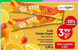Żabka Lody Twister Super oferta