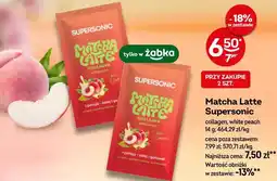 Żabka Supersonic Matcha Latte collagen, white peach oferta