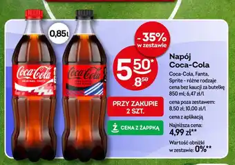 Żabka Napój Coca-Cola oferta