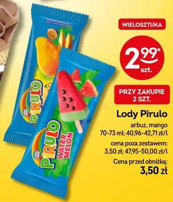 Żabka Lody Pirulo oferta