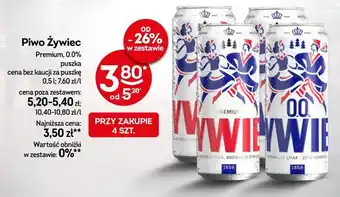 Żabka Piwo Żywiec Premium, 0.0% oferta