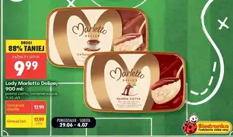 Biedronka Lody Marletto Delice, 900 ml oferta