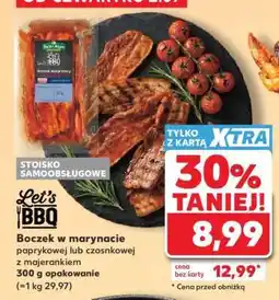 Kaufland Boczek w marynacie paprykowej lub czosnkowej z majerankiem oferta
