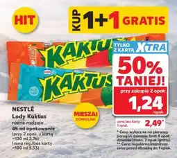 Kaufland Lody Kaktus oferta