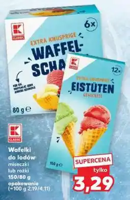 Kaufland Wafelki do lodów oferta