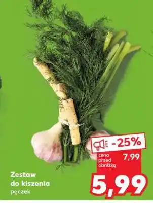 Kaufland Zestaw do kiszenia pęczek oferta