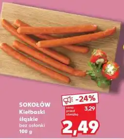 Kaufland SOKOŁÓW Kiełbaski śląskie bez osłonki 100 g oferta