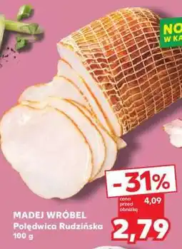 Kaufland MADEJ WRÓBEL Poledwica Rudzińska 100 g oferta