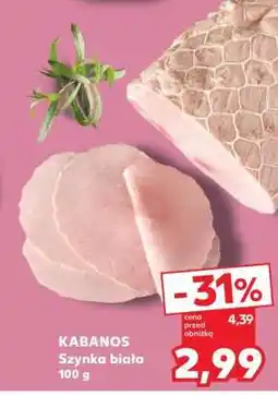 Kaufland KABANOS Szynka biała 100 g oferta