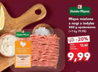 Kaufland Mięso mielone z nogi z indyka 500 g opakowanie oferta