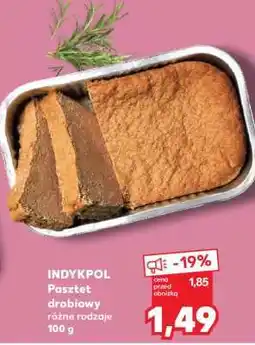 Kaufland INDYKPOL Pasztet drobiowy różne rodzaje 100 g oferta