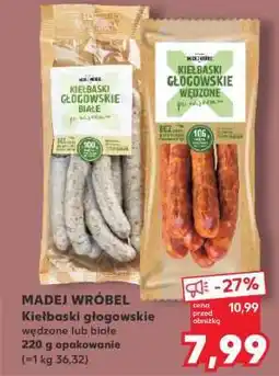 Kaufland Kiełbaski głogowskie oferta