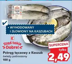 Kaufland Pstrąg tęczowy z Kaszub oferta