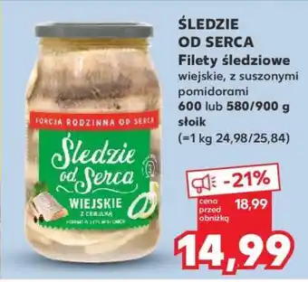 Kaufland Śledzie od Serca oferta