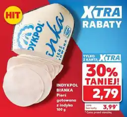 Kaufland INDYKPOL BIANKA Pierś gotowana z indyka 100 g oferta