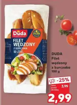 Kaufland DUDA Filet wędzony z kurczaka 100 g oferta