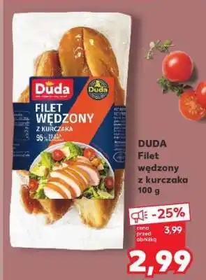 Kaufland DUDA Filet wędzony z kurczaka 100 g oferta
