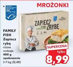 Kaufland FAMILY FISH Zapiecz rybę różne rodzaje oferta