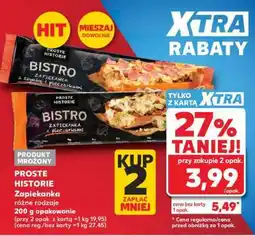Kaufland PROSTE HISTORIE Zapiekanka oferta