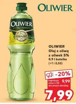 Kaufland OLIWIER Olej z oliwą z oliwek 5% 0,9 l butelka oferta