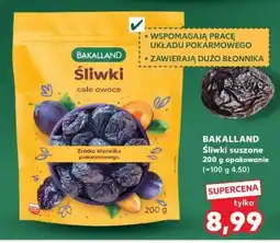Kaufland BAKALLAND Śliwki suszone 200 g opakowanie oferta