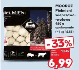 Kaufland MOOROZ Pielmieni wieprzowo-wołowe 450 g opakowanie oferta