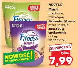 Kaufland NESTLÉ Musli tropikalne, tradycyjne Granola fitness oferta