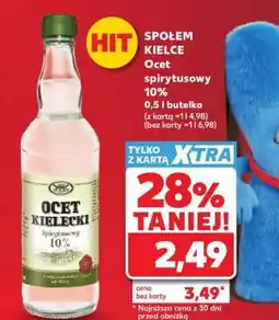 Kaufland Ocet spirytusowy 10% 0,5 l butelka oferta