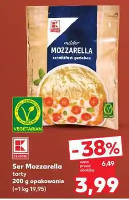 Kaufland SER MOZZARELLA TARTY oferta