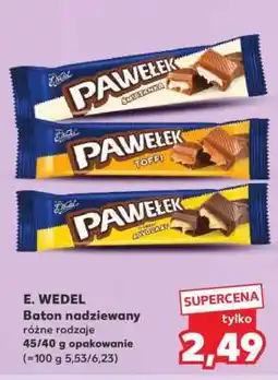 Kaufland E. WEDEL Baton nadziewany oferta