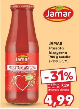Kaufland JAMAR Passata klasyczna 700 g butelka oferta