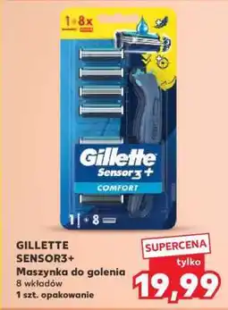 Kaufland GILLETTE SENSOR3+ oferta