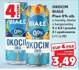 Kaufland OKOCIM BIAŁE oferta