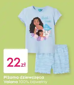 Pepco Piżama dziewczęca Vaiana 100% bawełny oferta