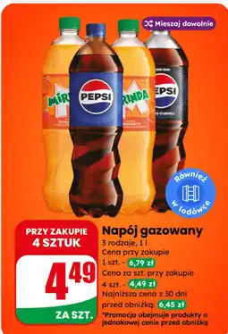 Dino Napój gazowany Pepsi, Mirinda oferta