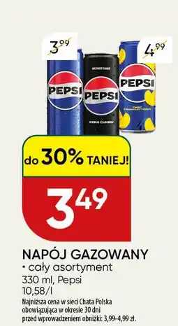 Chata Polska Pepsi Zero oferta
