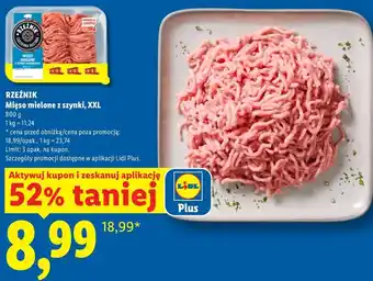 Lidl RZEŹNIK Mięso mielone z szynki, XXL oferta