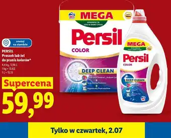 Lidl PERSIL Proszek lub żel do prania kolorów oferta