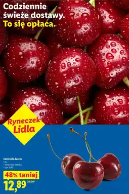 Lidl Czereśnie, luzem oferta