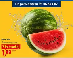 Lidl Arbuzy, luzem oferta