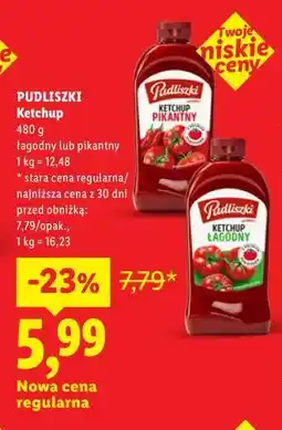Lidl PUDLISZKI Ketchup oferta