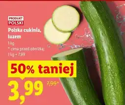 Lidl Polska cukinia, luzem oferta