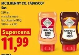 Lidl MCILHENNY CO. TABASCO Sos oferta