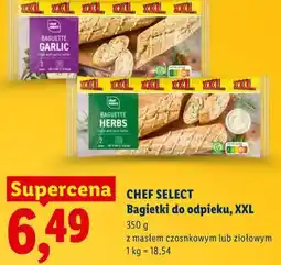 Lidl CHEF SELECT Bagietki do odpieku, XXL oferta