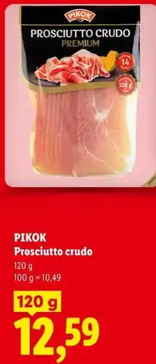 Lidl PIKOK Prosciutto crudo oferta