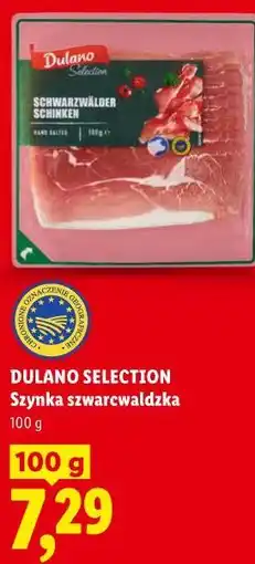 Lidl DULANO SELECTION Szynka szwarcwaldzka oferta