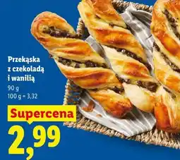 Lidl Przekąska z czekoladą i wanilią oferta