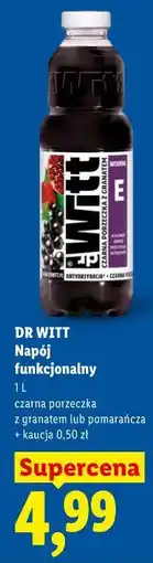 Lidl Dr Witt Napój funkcjonalny oferta