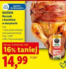 Lidl Rzeźnik Kurczak z boczkiem w marynacie oferta